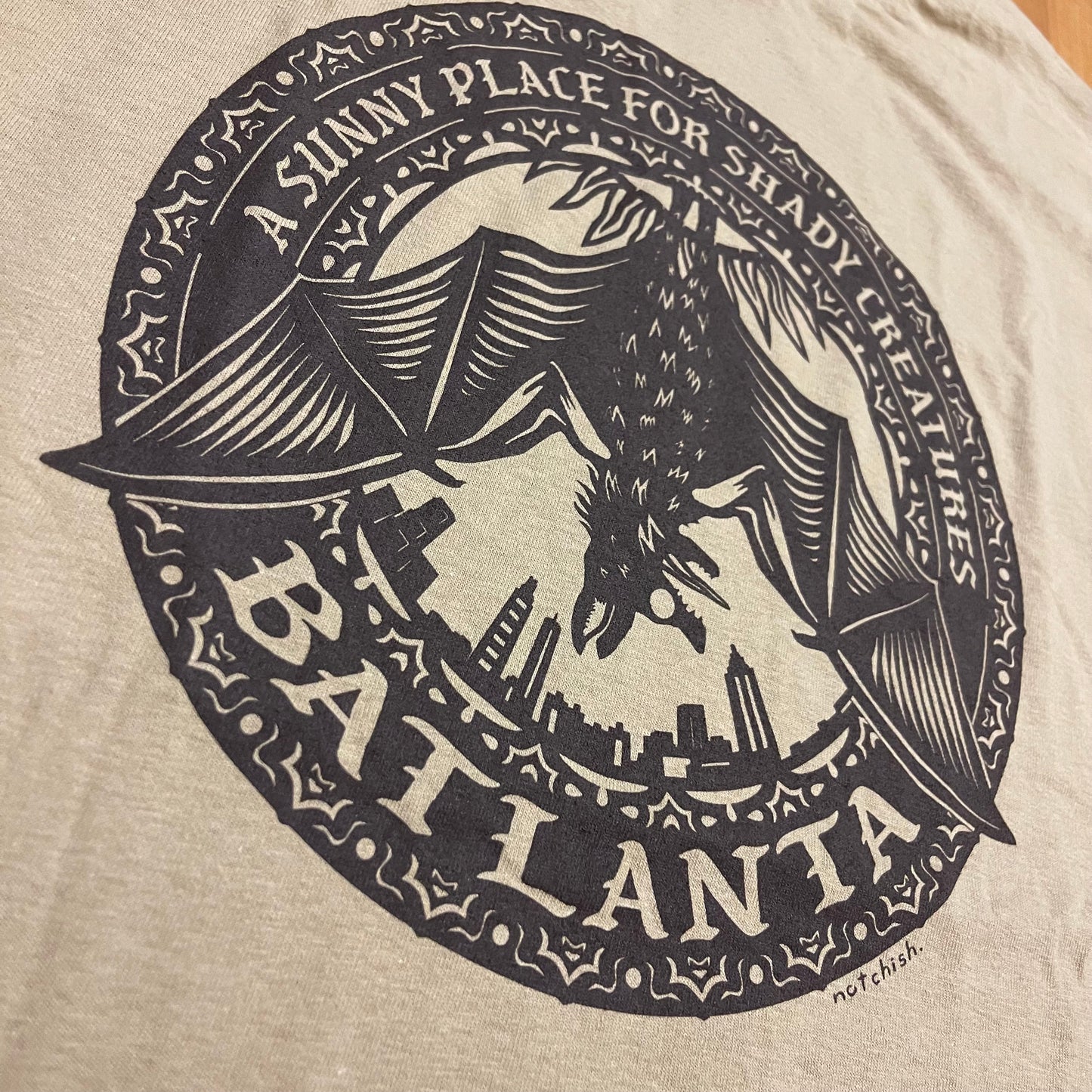 Batlanta T-shirt - Tan
