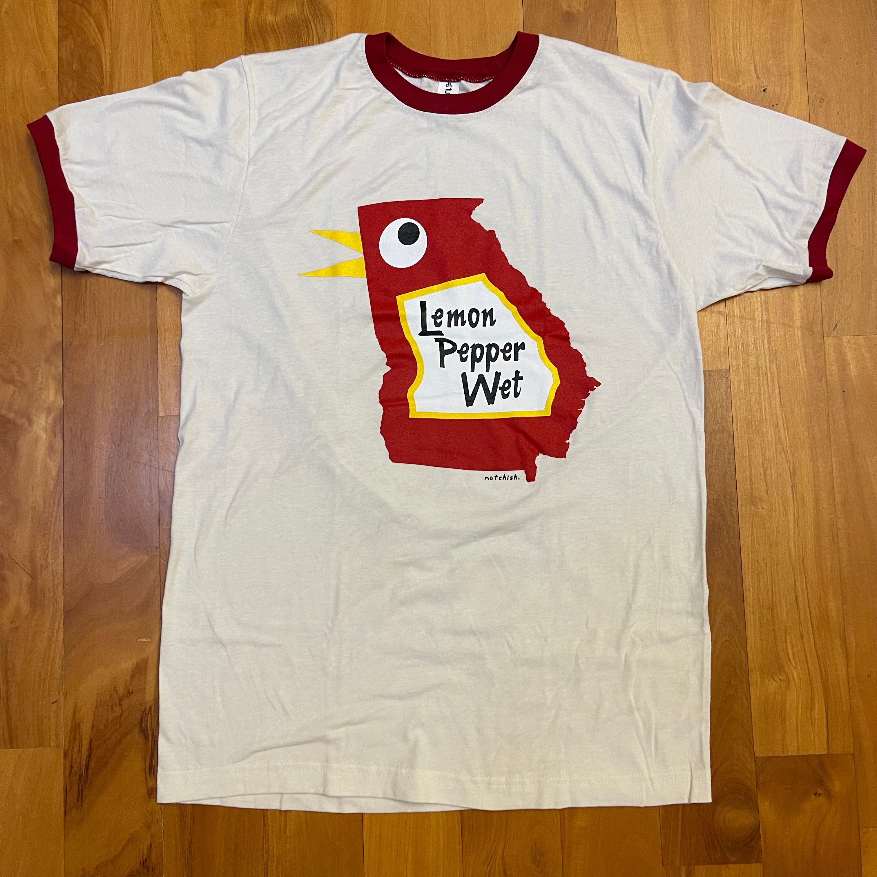 BigGA Chicken Ringer T-shirt - Vintage White/Rio Red – notchish.