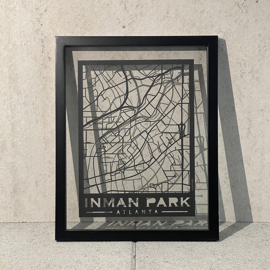 Inman Park Framed