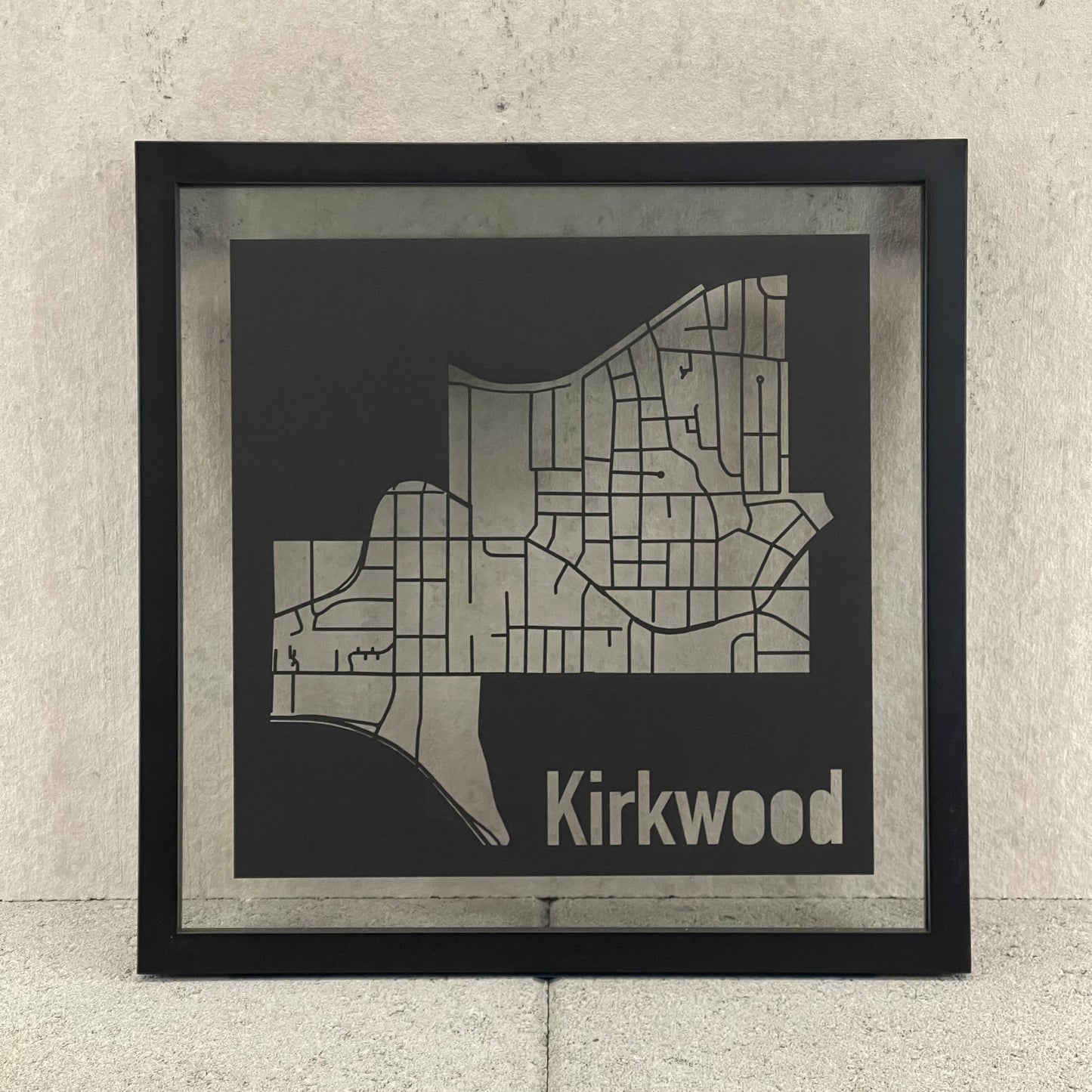 Kirkwood Map (Inverse Style Papercut)