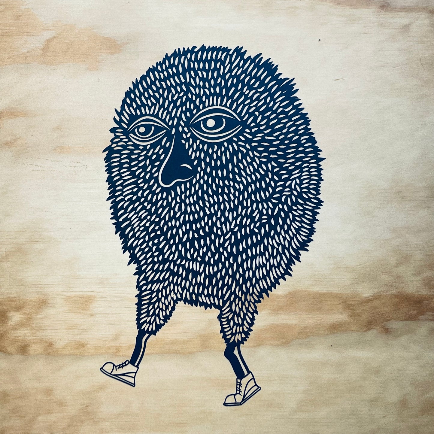 Mr. Fuzz (Papercut)