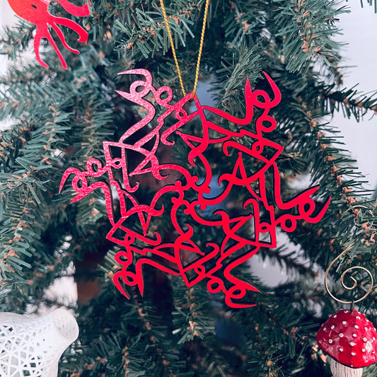 "ATL Hoe" Ornament